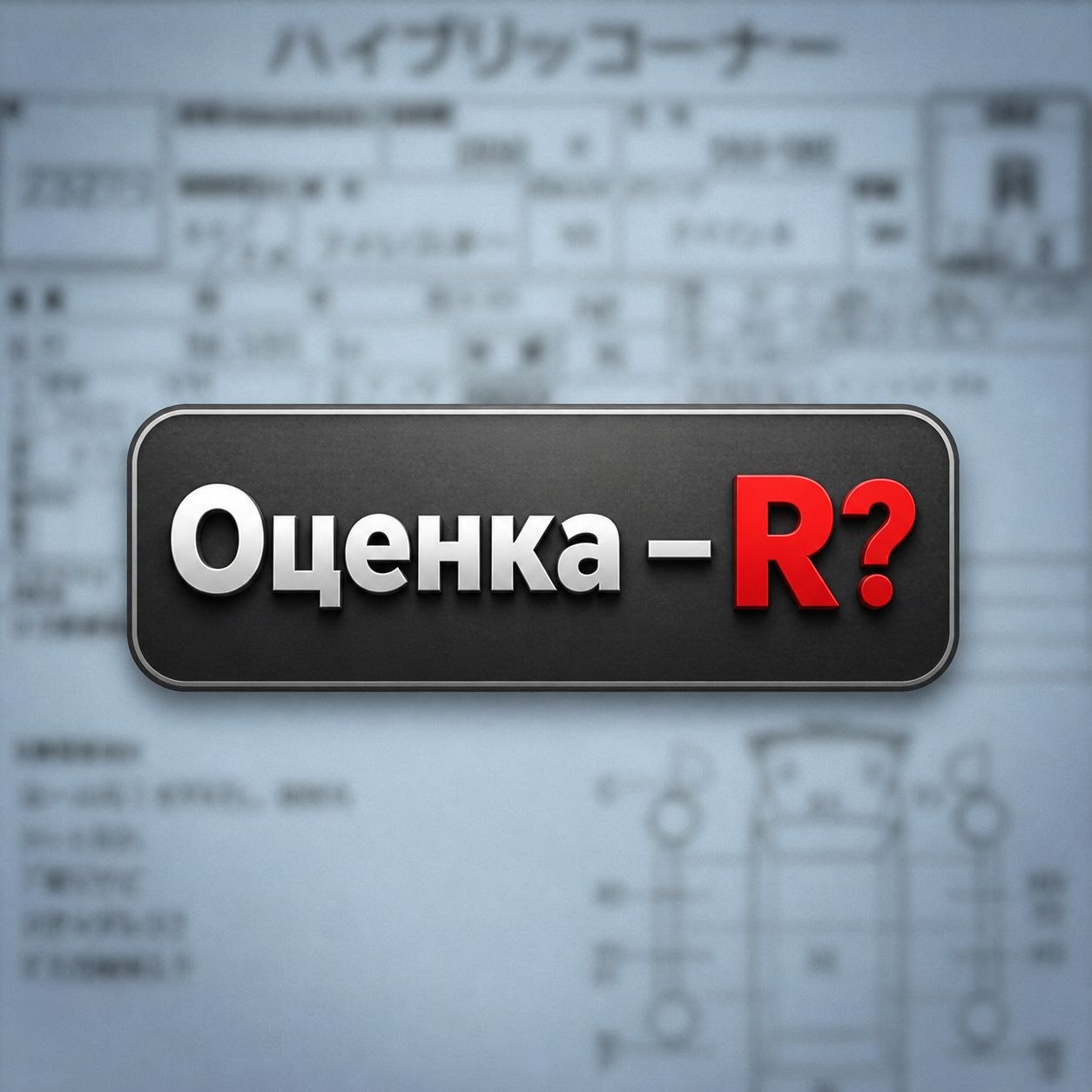 Боишься оценки «R»? Разбираемся, насколько это страшно